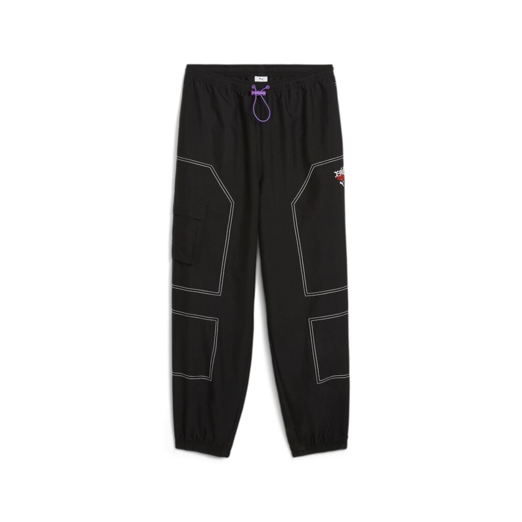 Puma Trainingshose - PUMA X X-GIRL Cargo Pants WV - XS bis XL - für Damen - Größe L - schwarz von Puma