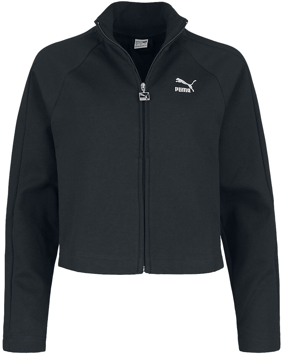 Puma Trainingsjacke - T7 Track Jacket DK - XS bis XL - für Damen - Größe S - schwarz von Puma