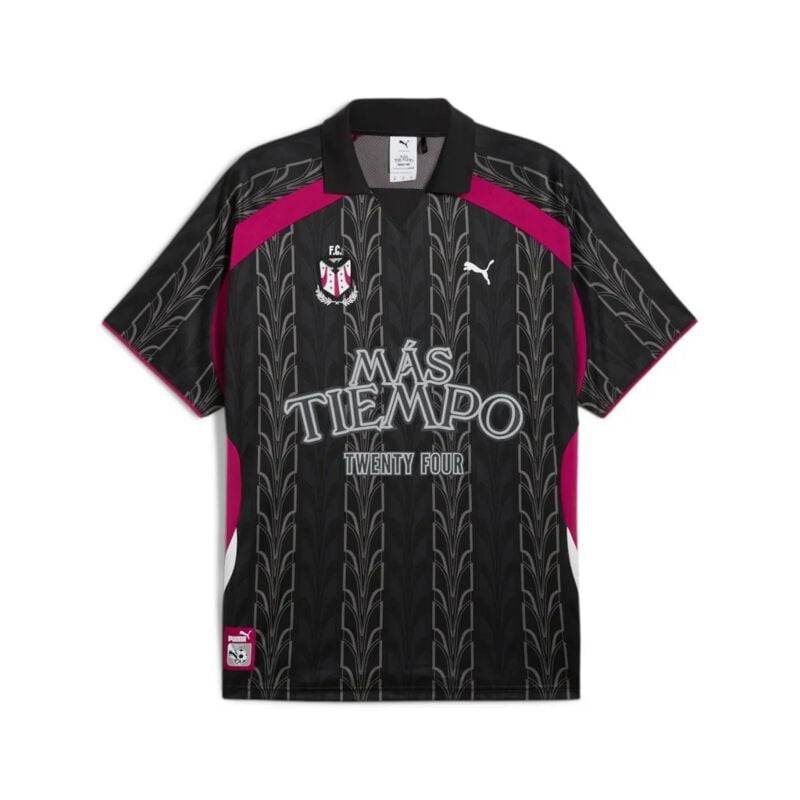 Puma Trikot - PUMA x MÁS TIEMPO TWENTY FOUR Football Jersey - S bis L - für Männer - Größe L - schwarz Puma Trikot - PUMA x MÁS TIEMPO TWENTY FOUR Football Jersey - S bis L - für Männer - Größe L - schwarz von Puma