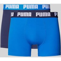 Puma Trunks mit Label-Detail im 2er-Pack in Royal, Größe S von Puma