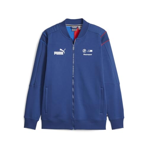 Puma Unisex BMW MMS Mt7 Sweat Jacket Sweatshirt, Pro Blau-Gr. M, XL von PUMA