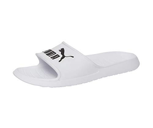 PUMA Unisex Divecat V2 Schiebe-Sandalen, Puma White Puma Black, 48.5 EU von PUMA