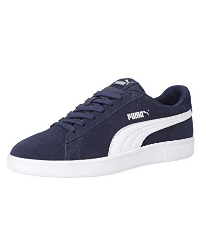 PUMA Unisex Puma Smash V2 Sneaker, Peacoat Puma White, 42 EU von PUMA