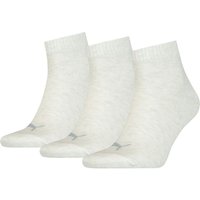 Puma Unisex Herren Damen Quarter Socken PLAIN - 3er Pack von Puma