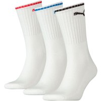 Puma Unisex Herren Damen Socken PUMA SPORT CREW STRIPE 3er Pack von Puma
