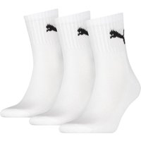 Puma Unisex Herren Damen Sportsocken SHORT CREW 3er Pack von Puma