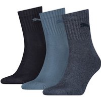 Puma Unisex Herren Damen Sportsocken SHORT CREW 3er Pack von Puma