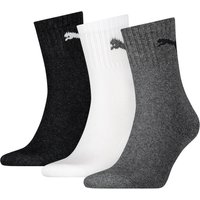 Puma Unisex Herren Damen Sportsocken SHORT CREW 3er Pack von Puma