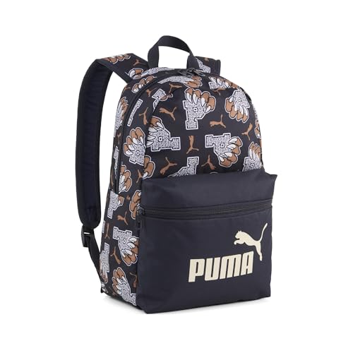 PUMA Unisex Kinder Phase Small Backpack N Rucksack, New Navy-New League AOP, One Size von PUMA