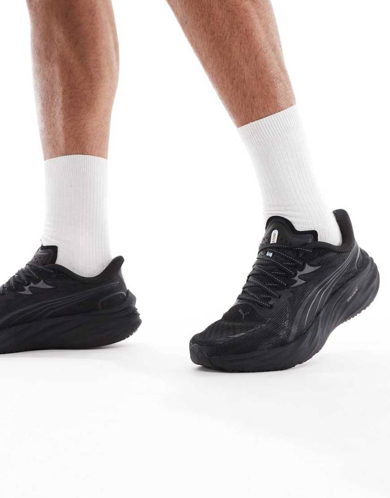 Puma - Velocity Nitro 4 - Sneaker in All-Black-Schwarz von Puma