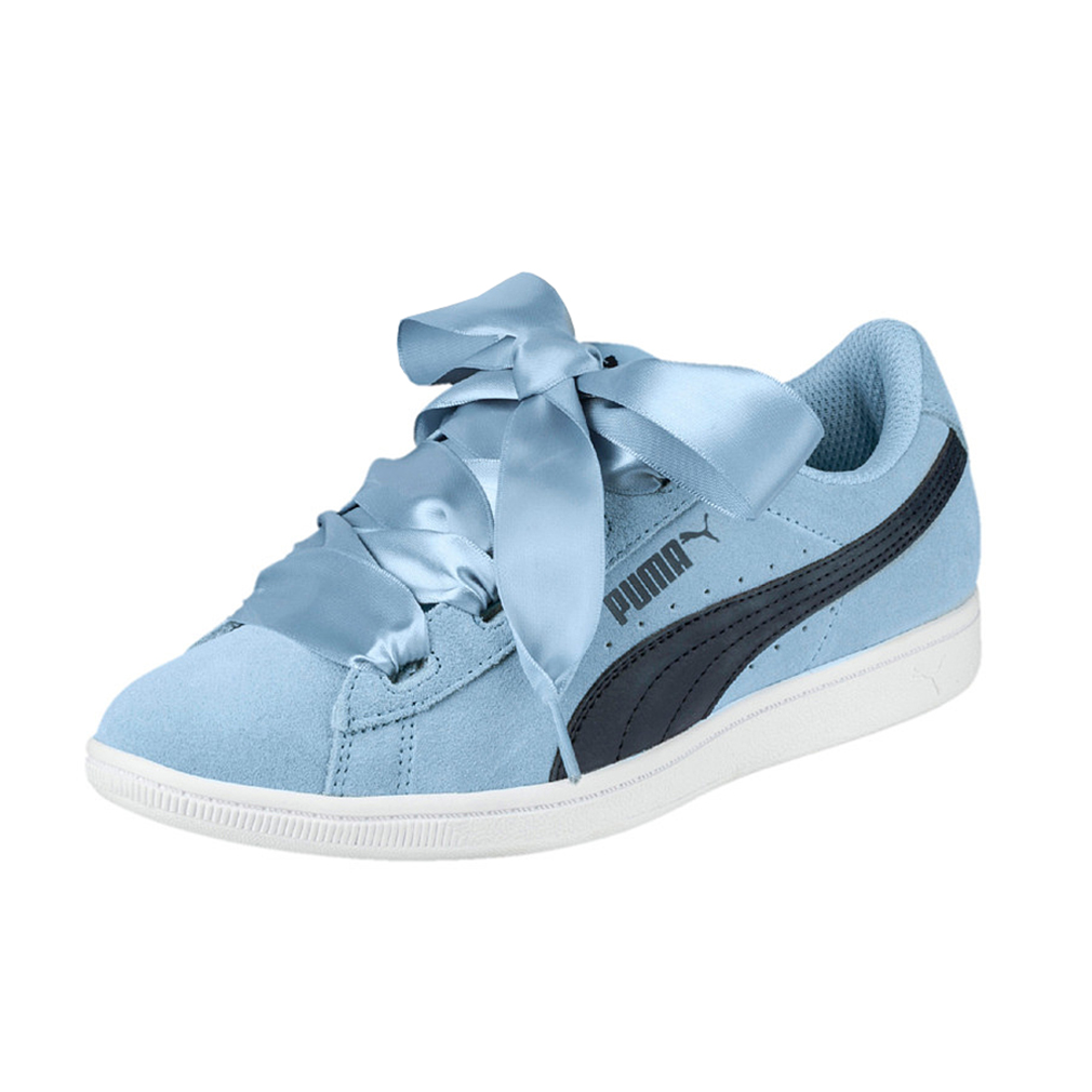 Puma Vikky Ribbon Junior Mädchen Damen Schuh blau 367639 01 von Puma