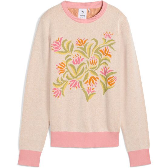 Puma W x Dani Dazey Sweater Pullover Strick rosa von Puma