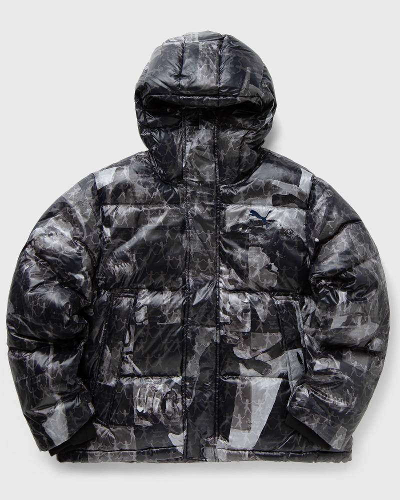 Puma X KIDSUPER MMQ AOP Puffer Jacket men Down & Puffer Jackets black in Größe:M von Puma