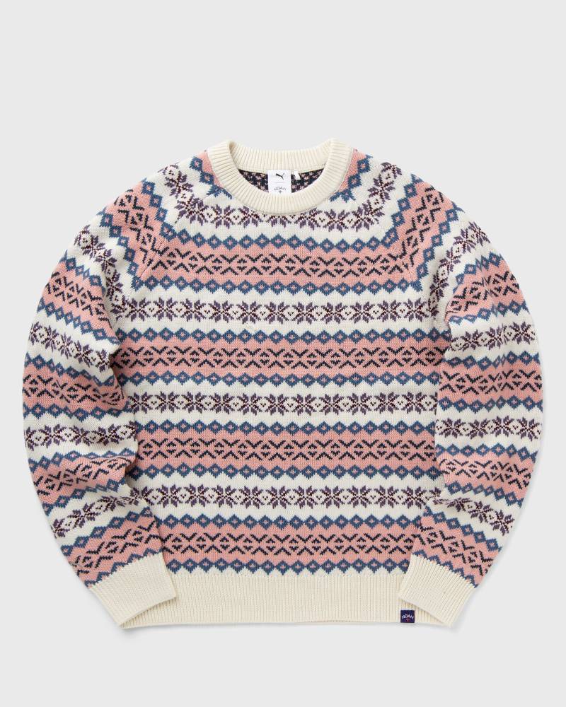 Puma X NOAH Knitted Sweater men Pullovers multi in Größe:L von Puma