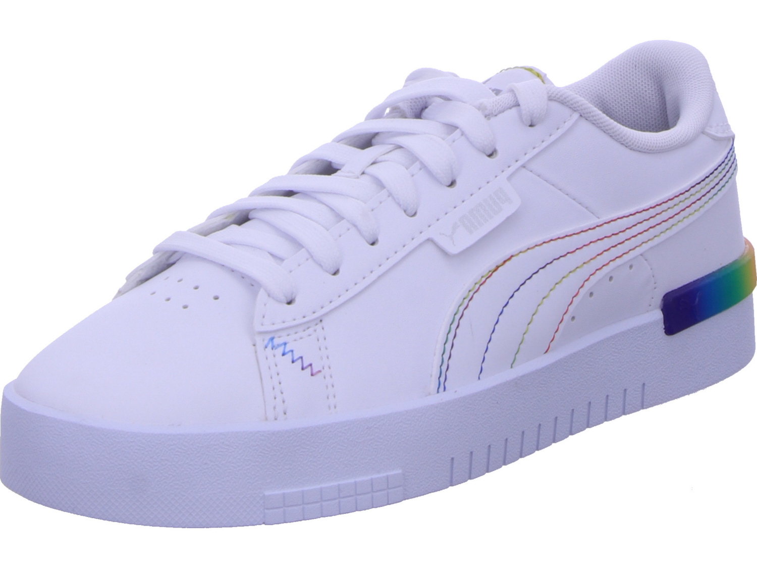 female Freizeit Schnürer weiss Jada Rainbow Hues 38,5 von Puma