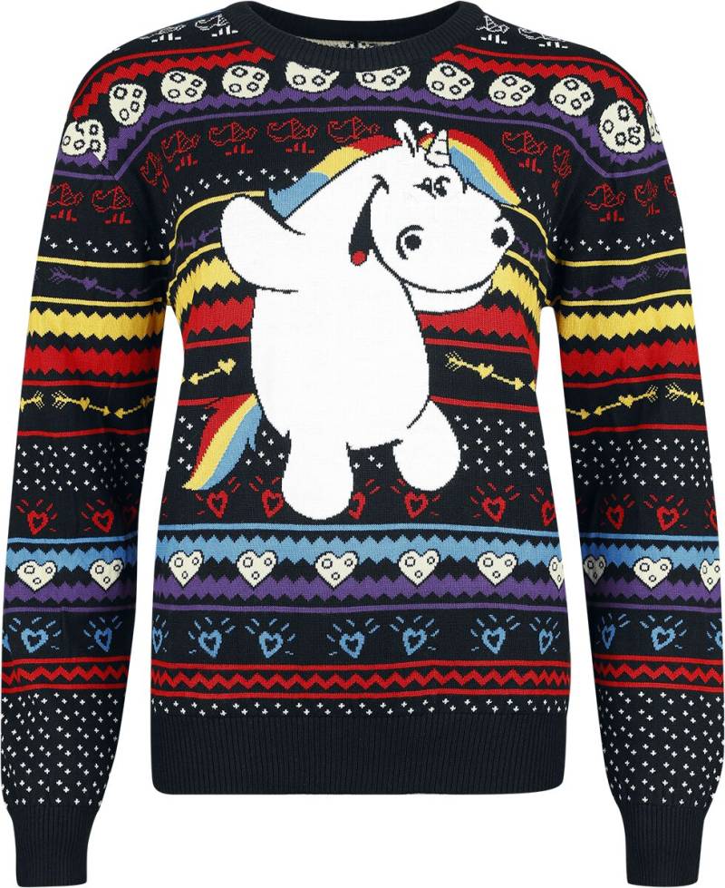 Pummeleinhorn Pummeleinhorn - Cookie Weihnachtspullover multicolor in XXL von Pummeleinhorn