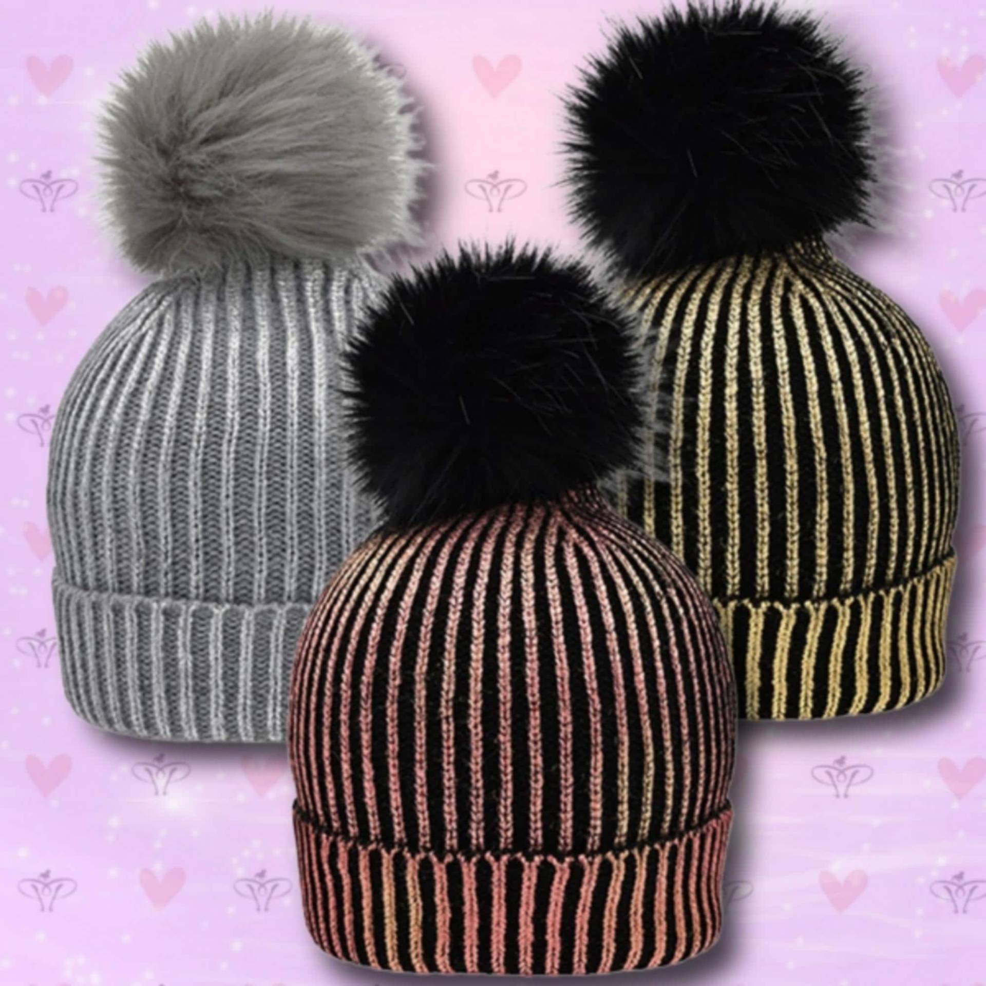 Beanie Im Metallic Look von Pummelpony