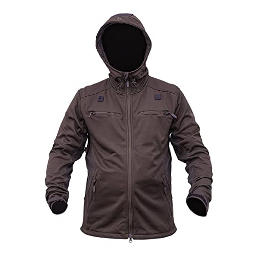 Pumori | Jacke Stalker Lite | Leichte Leise Jagdjacke | Schnell Trocknende Outdoor Jacke | Atmungsaktive Ganzjahres Funktionsjacke | Für Aktive Jäger | Mit Verstellbarer Taille - Grösse 52 von Pumori