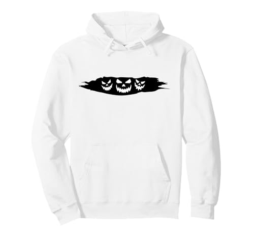 Lustiges Kürbisgesicht Herbst Halloween Kostüm Herren Damen Junge Mädchen Pullover Hoodie von Pumpkin Face Shopp