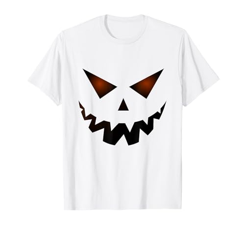 Halloween Kürbis Gesicht Grafik für Mädchen Mann Frauen T-Shirt Halloween Kürbis Gesicht Grafik für Mädchen Mann Frauen T-Shirt von Pumpkin Face design for Halloween