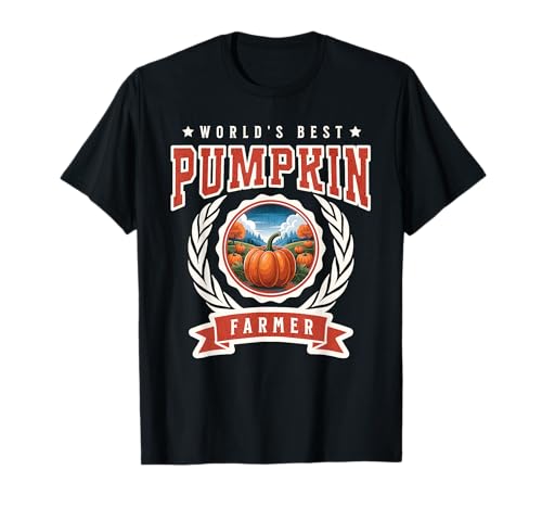 Worlds Best Pumpkin Farmer Herbst Kürbis Patch Herbst Ernte T-Shirt Worlds Best Pumpkin Farmer Herbst Kürbis Patch Herbst Ernte T-Shirt von Pumpkin Growing Quote for Farming
