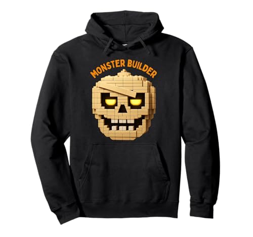 Halloween Master Builder Kürbis Kinder Bausteine Ziegel Pullover Hoodie von Pumpkin Halloween Master Builder Jack O Lantern