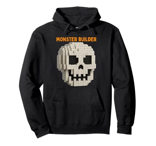 Halloween Master Builder Kürbis Kinder Bausteine Ziegel Pullover Hoodie von Pumpkin Halloween Master Builder Jack O Lantern