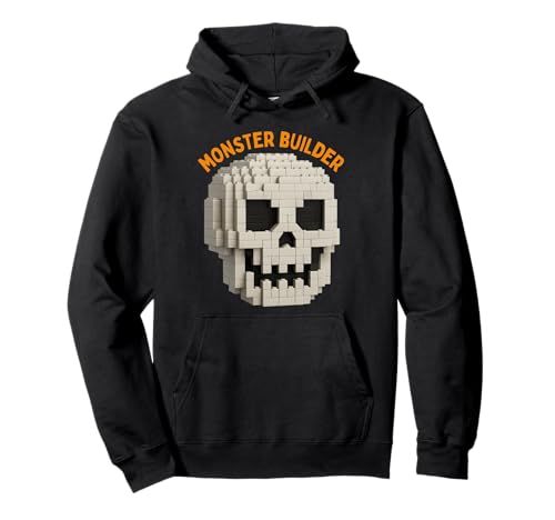 Halloween Master Builder Kürbis Kinder Bausteine Ziegel Pullover Hoodie von Pumpkin Halloween Master Builder Jack O Lantern