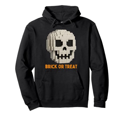 Halloween Master Builder Kürbis Kinder Bausteine Ziegel Pullover Hoodie von Pumpkin Halloween Master Builder Jack O Lantern