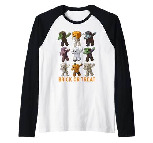 Halloween Master Builder Kürbis Kinder Bausteine Ziegel Raglan von Pumpkin Halloween Master Builder Jack O Lantern