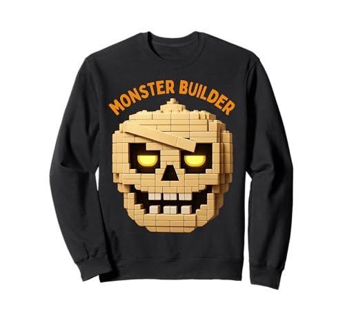 Halloween Master Builder Kürbis Kinder Bausteine Ziegel Sweatshirt von Pumpkin Halloween Master Builder Jack O Lantern
