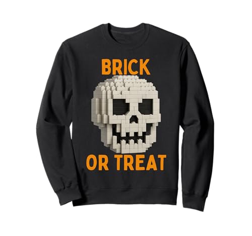 Halloween Master Builder Kürbis Kinder Bausteine Ziegel Sweatshirt von Pumpkin Halloween Master Builder Jack O Lantern