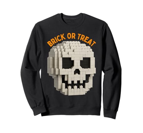 Halloween Master Builder Kürbis Kinder Bausteine Ziegel Sweatshirt von Pumpkin Halloween Master Builder Jack O Lantern