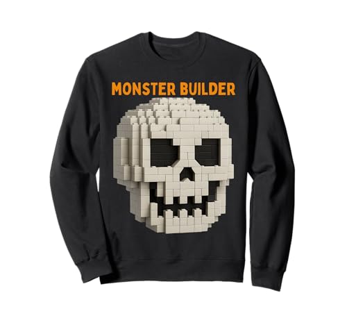 Halloween Master Builder Kürbis Kinder Bausteine Ziegel Sweatshirt von Pumpkin Halloween Master Builder Jack O Lantern
