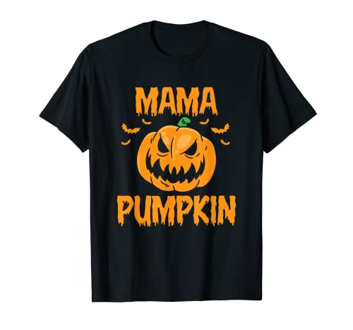 Mama Kürbis Matching Family Halloween T-Shirt von Pumpkin Halloween Matching Family Costume