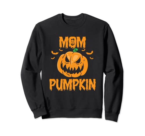 Mama Kürbis Passende Familie Halloween Sweatshirt von Pumpkin Halloween Matching Family Costume