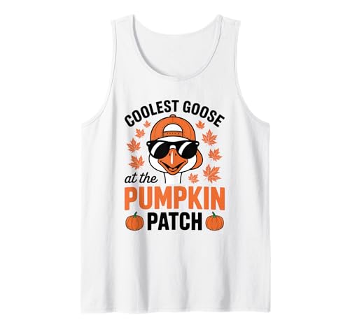 Die coolste Gans beim Halloween-Erntedankfest im Pumpkin Patch Tank Top Die coolste Gans beim Halloween-Erntedankfest im Pumpkin Patch Tank Top von Pumpkin Honk