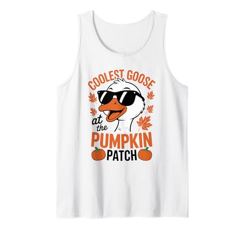 Die coolste Gans beim Halloween-Erntedankfest im Pumpkin Patch Tank Top Die coolste Gans beim Halloween-Erntedankfest im Pumpkin Patch Tank Top von Pumpkin Honk