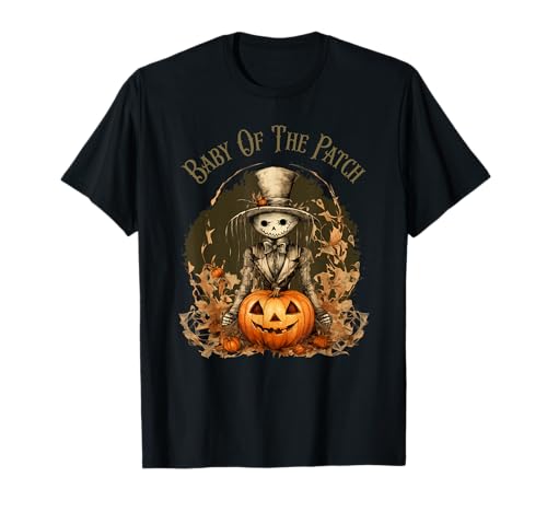Baby of The Patch Halloween Scarecrow and Pumpkins T-Shirt Baby of The Patch Halloween Scarecrow and Pumpkins T-Shirt von Pumpkin Patch Family