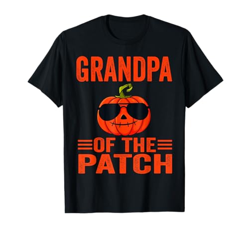 Opa Of The Patch Halloween Kürbis Opa Kostüm T-Shirt von Pumpkin Patch Halloween Costumes & Decorations