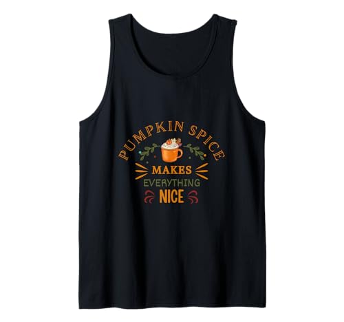 Damen Pumpkin Spice Herbst Sweatshirt - Gemütlicher Herbstpullover Tank Top Damen Pumpkin Spice Herbst Sweatshirt - Gemütlicher Herbstpullover Tank Top von Pumpkin Sweatshirt for Ladies