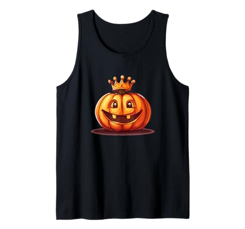 Lustiges Königreich Kürbis mit Krone Outfit für Jungen und Mädchen Tank Top Lustiges Königreich Kürbis mit Krone Outfit für Jungen und Mädchen Tank Top von Pumpkin with Crown