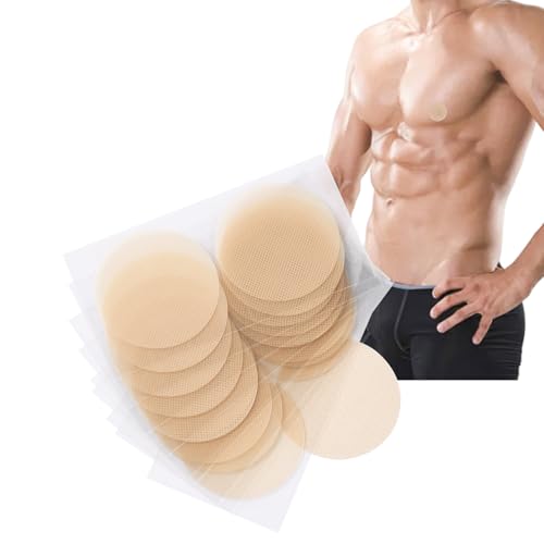 Pumwoy Herren Nippelabdeckung 35mm, Brustpflaster für Männer Nippel Reibungsverhütung, Nippel Cover Unsichtbare Brustwarzenabdeckung, Nippelpads Nippelschutz Wasserdicht für Läufer (100 Paar) Pumwoy Herren Nippelabdeckung 35mm, Brustpflaster für Männer Nippel Reibungsverhütung, Nippel Cover Unsichtbare Brustwarzenabdeckung, Nippelpads Nippelschutz Wasserdicht für Läufer (100 Paar) von Pumwoy