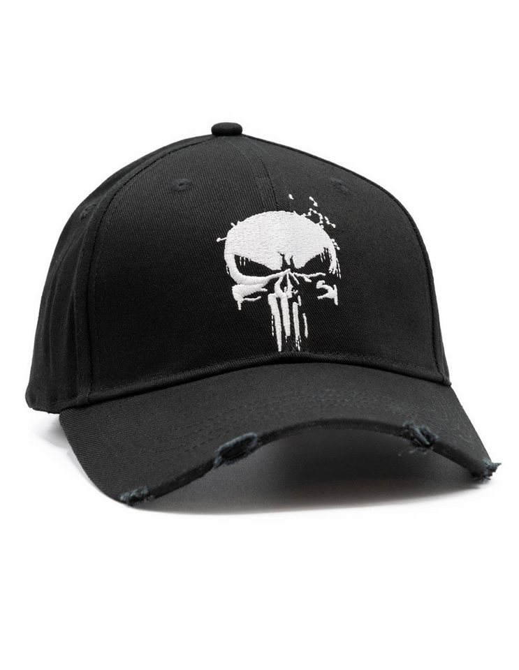 Punisher Baseball Cap Logo Distressed Punisher Baseball Cap Logo Distressed von Punisher