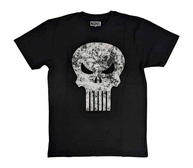 Punisher T-Shirt Distressed Logo von Punisher