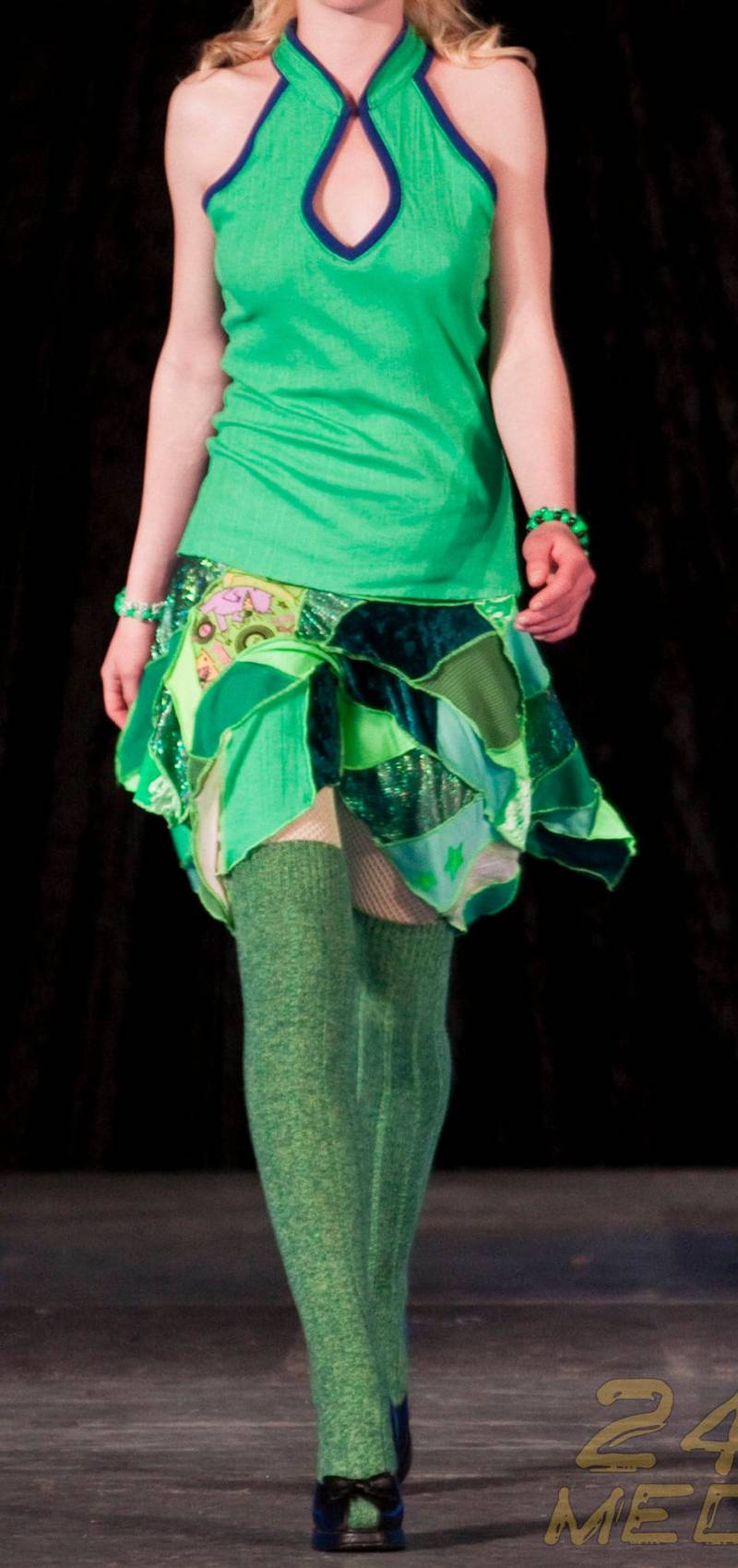 Upcycled Patchwork Pixie Fee Psy Festival Rocker Rock von PunkinsPatches