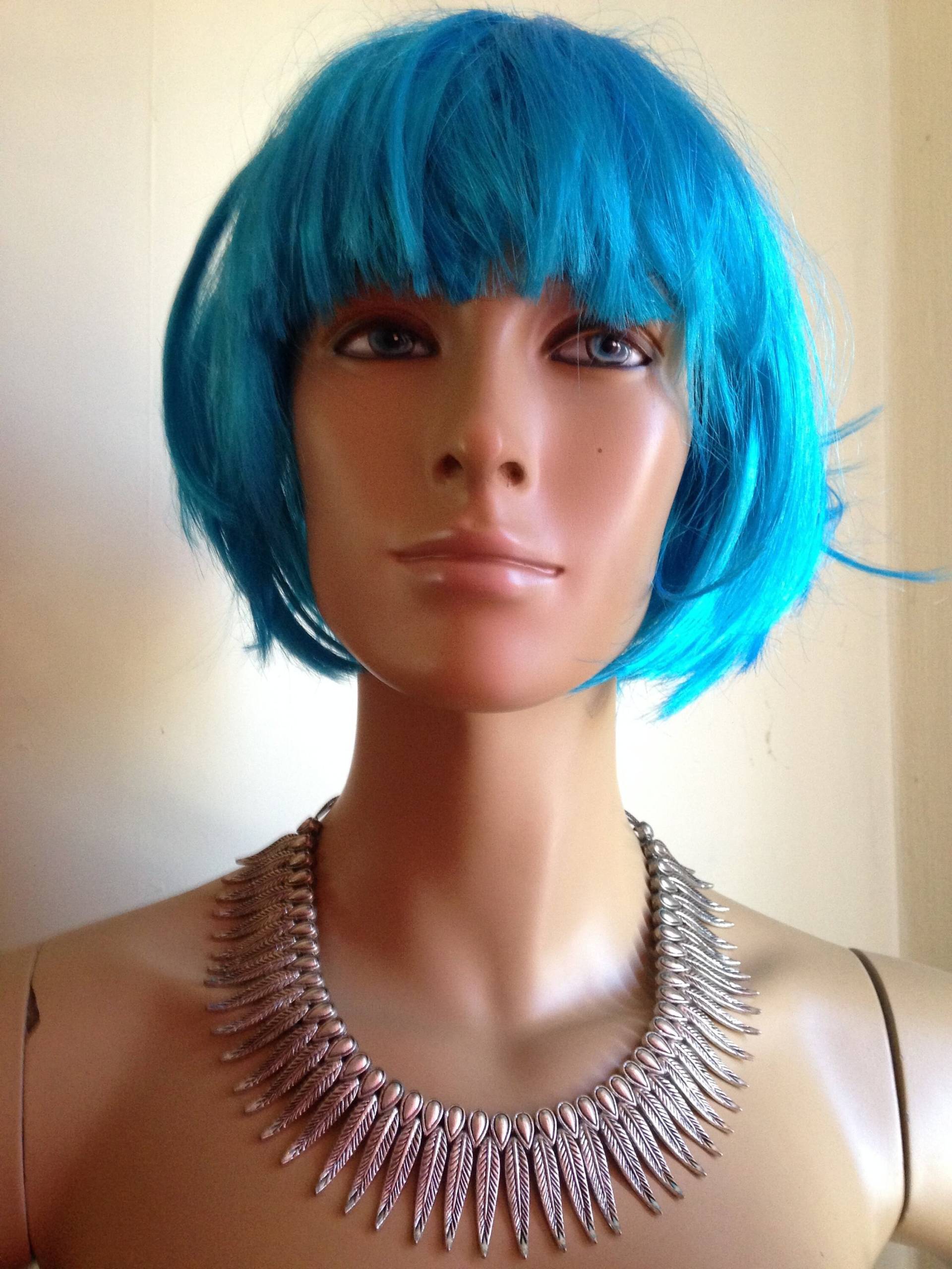 Vtg 90Er Jahre Avant Garde Silberfarbene Blatt Halskette S von PunkorellaVintage