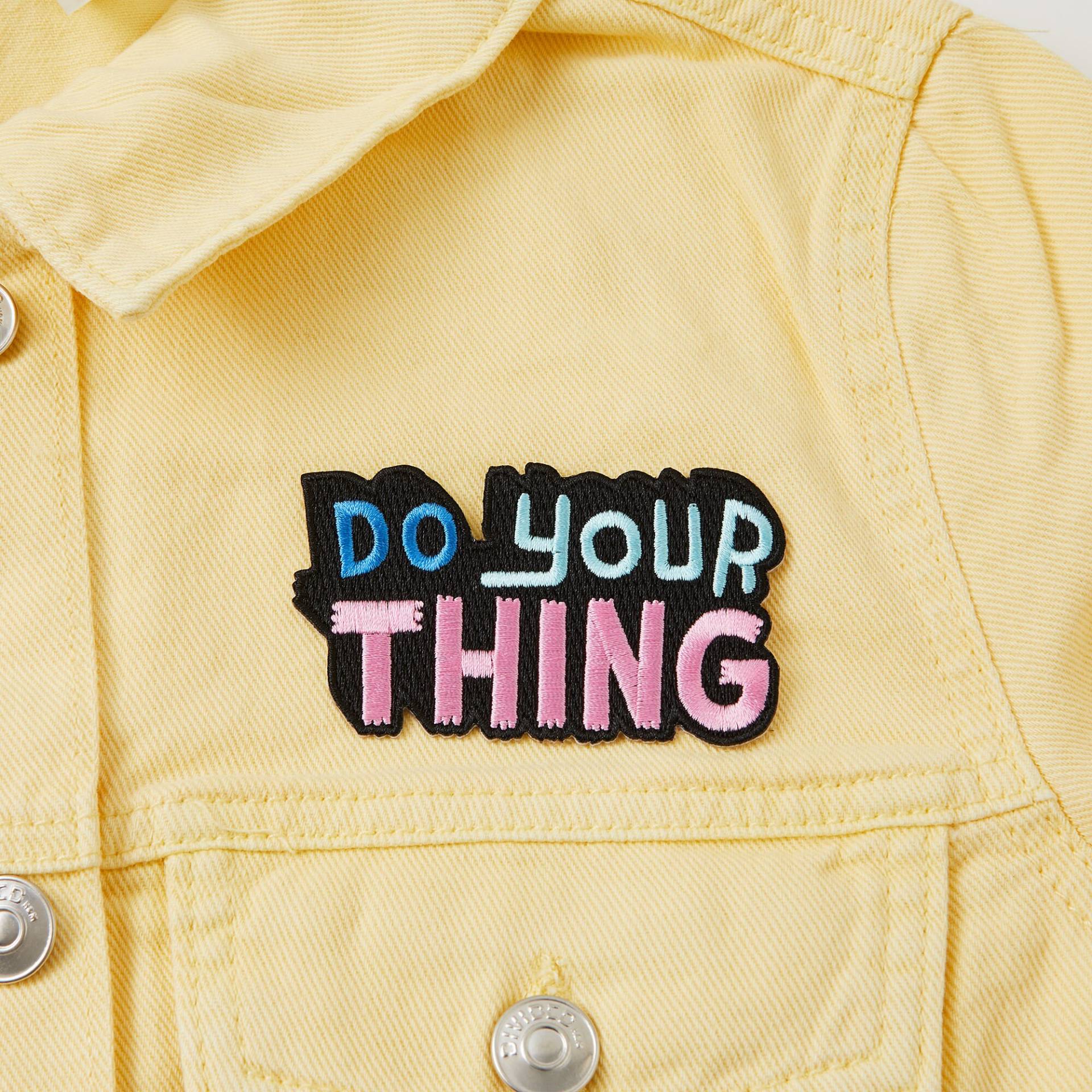 Do Your Thing Bügelbild // Patch Für Jacke von Punkypins