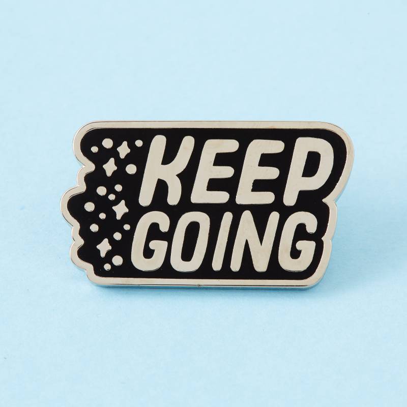 Keep Going Pin // Anstecknadel Brosche Keep Going Pin // Anstecknadel Brosche von Punkypins
