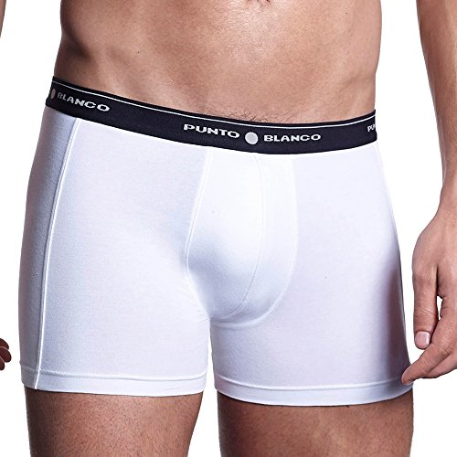 Punto Blanco Herren Dreifache Boxershorts, Weiß 000, X-Large (3er Pack) von Punto Blanco